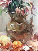 教你如何画好色彩静物中的花卉，记得收藏！