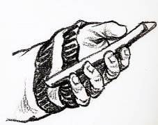 教你怎么画素描人物中的手，新手必看！