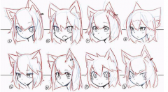 怎样才能画出好看的猫耳？猫耳怎么画才好看？