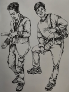 美术速写人物结构规律该怎么找？