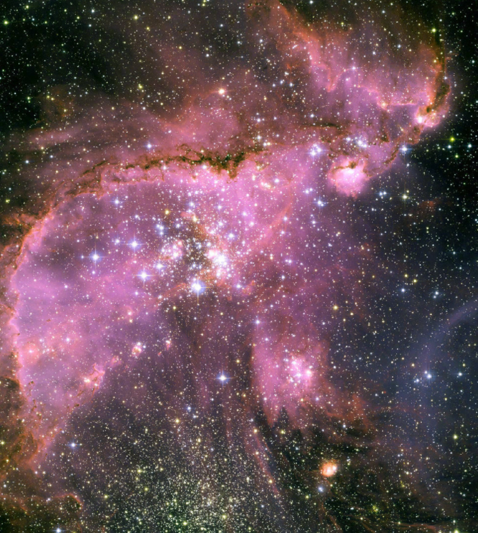 如何用水彩画星空
