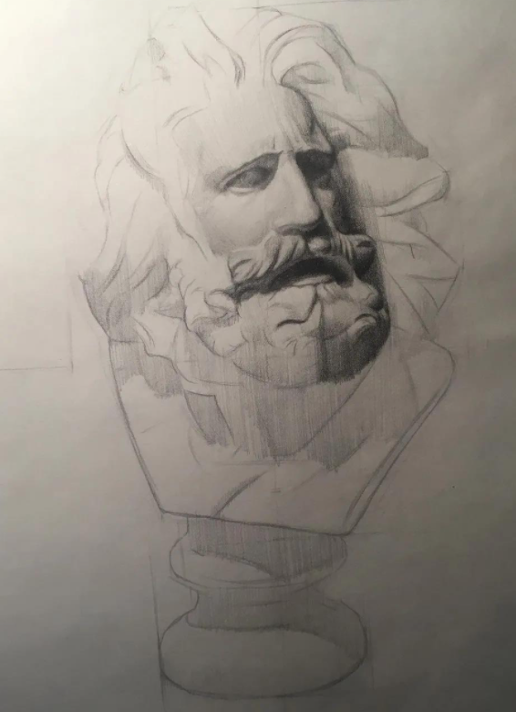美术素描石膏像