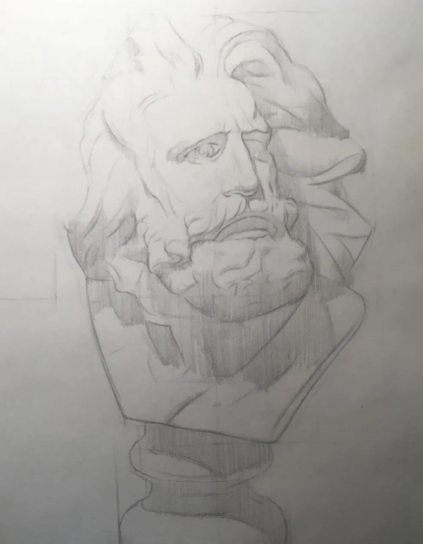美术素描石膏像