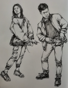 艺考场景速写考试中需要把握哪些要点？