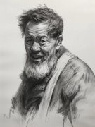 素描半身像总找不准形该怎么办？